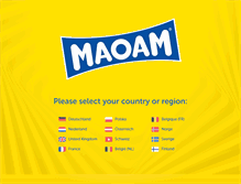 Tablet Screenshot of maoam.com